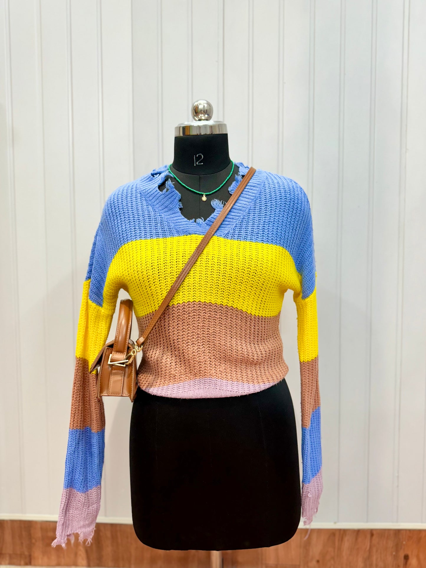 ST03-Colourful pullover