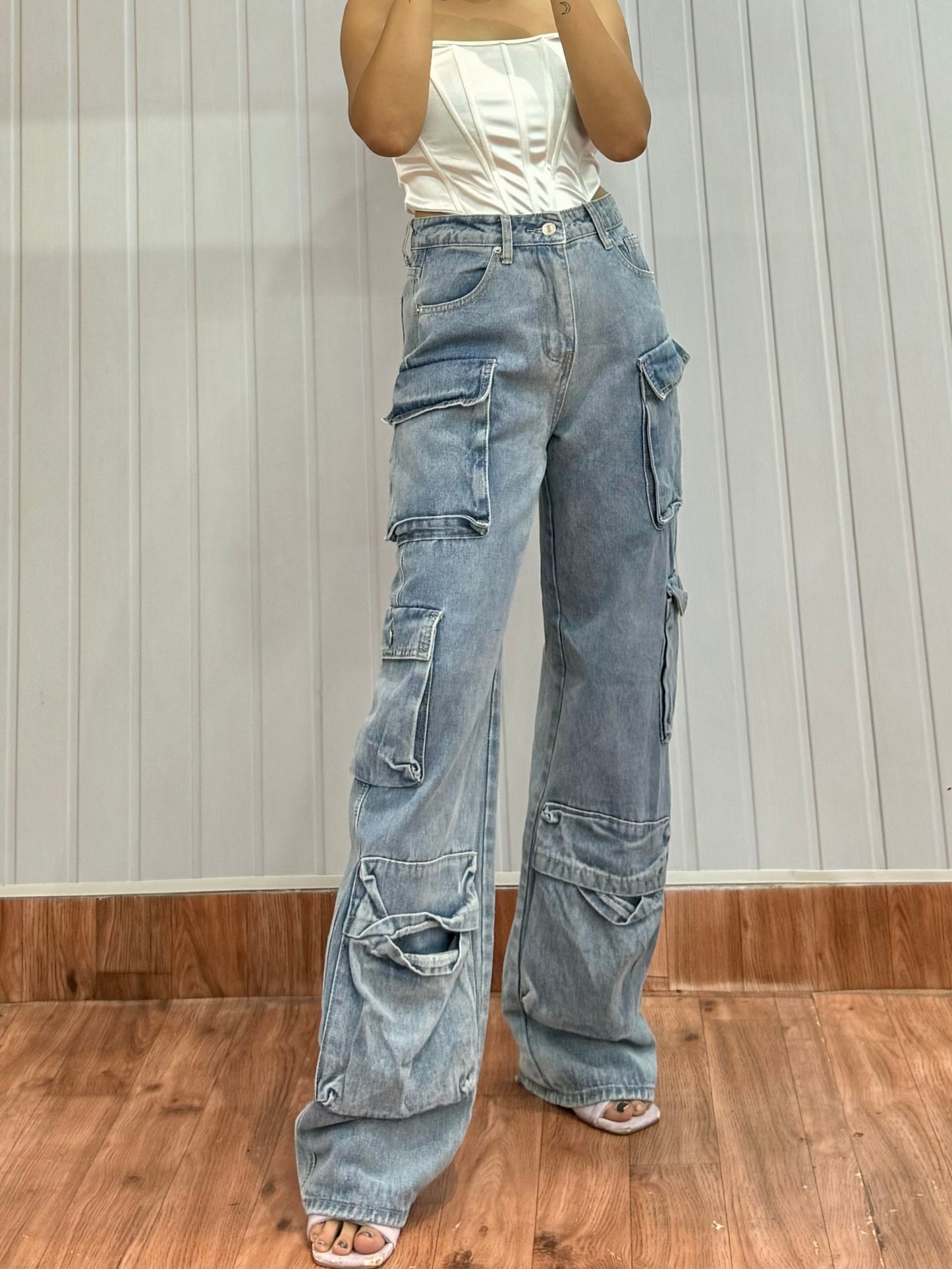 0221-28 Cargo Jeans