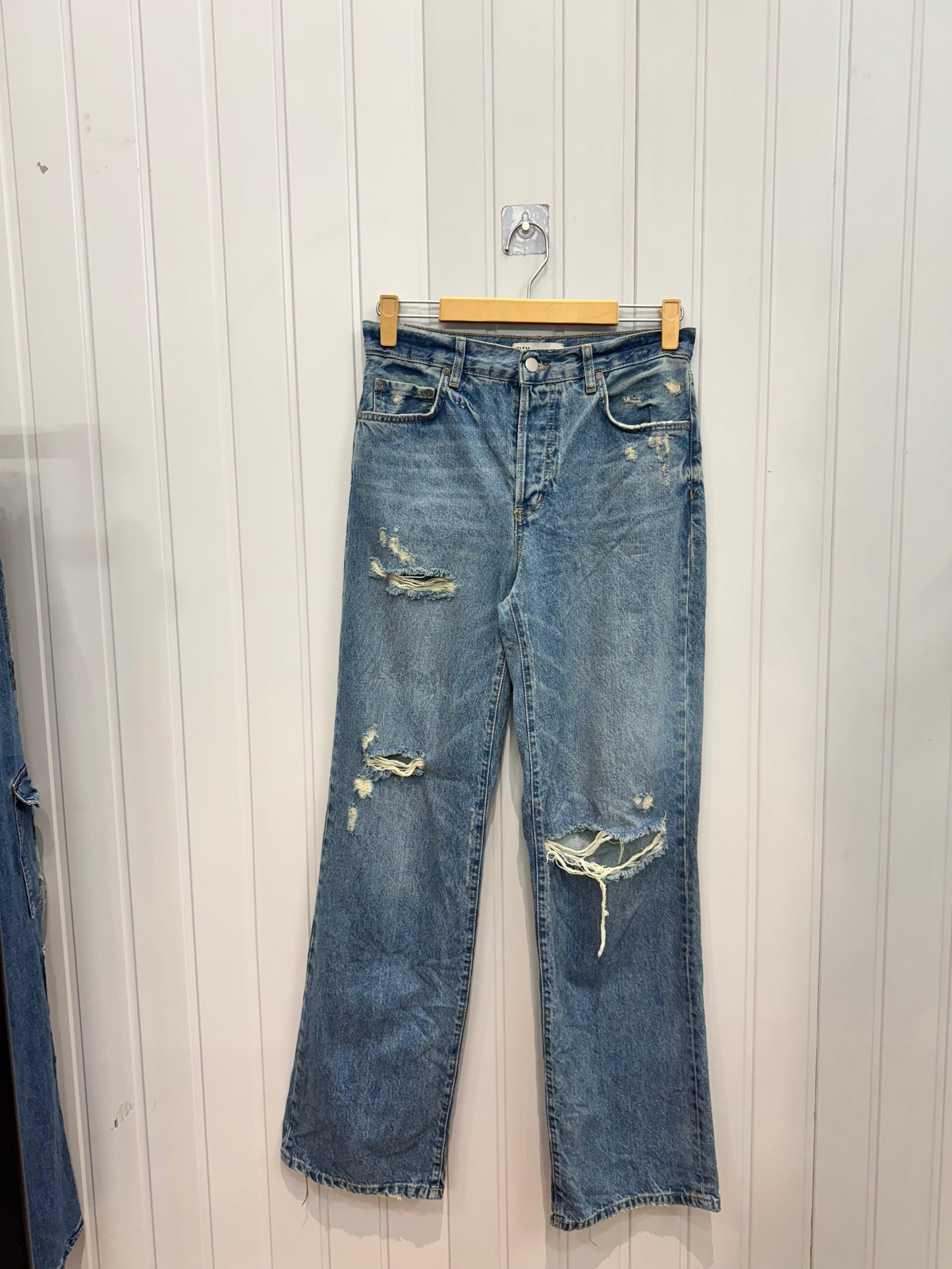 DE342-32 Wideleg Jeans