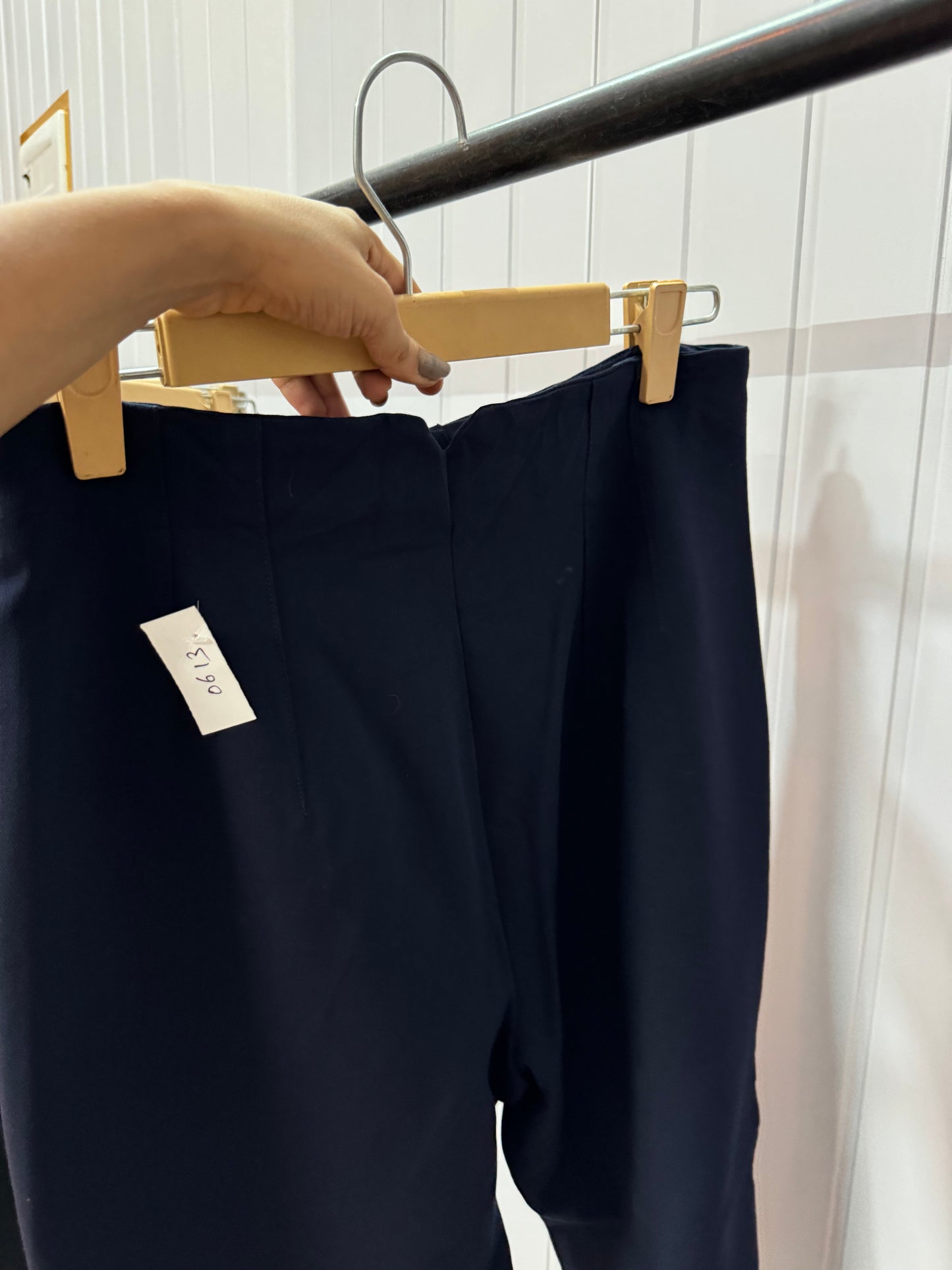 0613-30 Blue Tapered Trousers