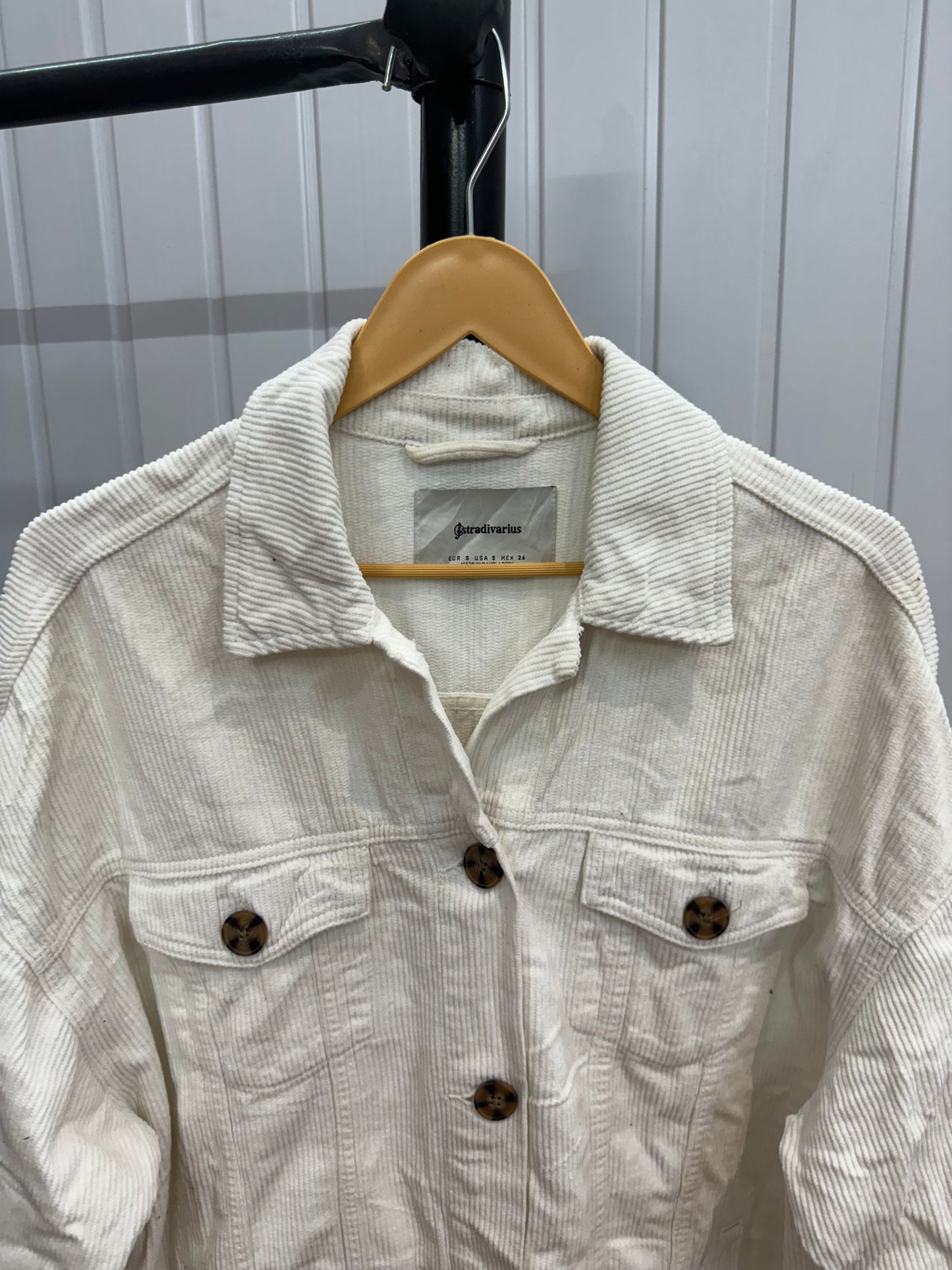 J43-White Corduroy Jacket