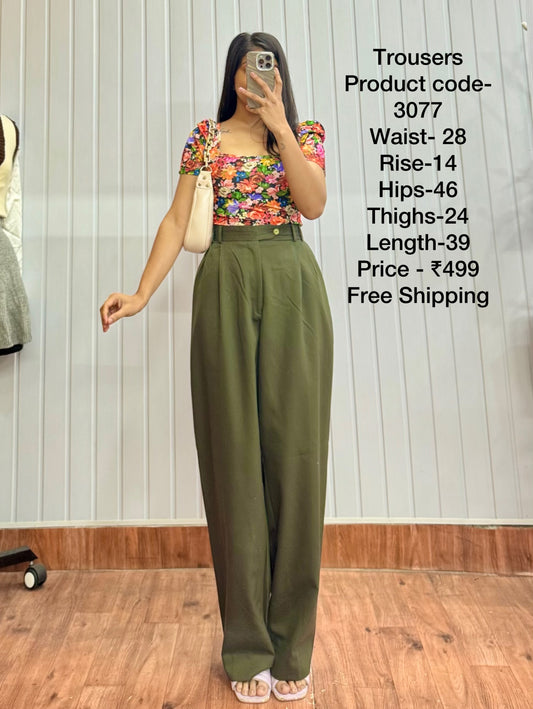 3077-28 Olive pants