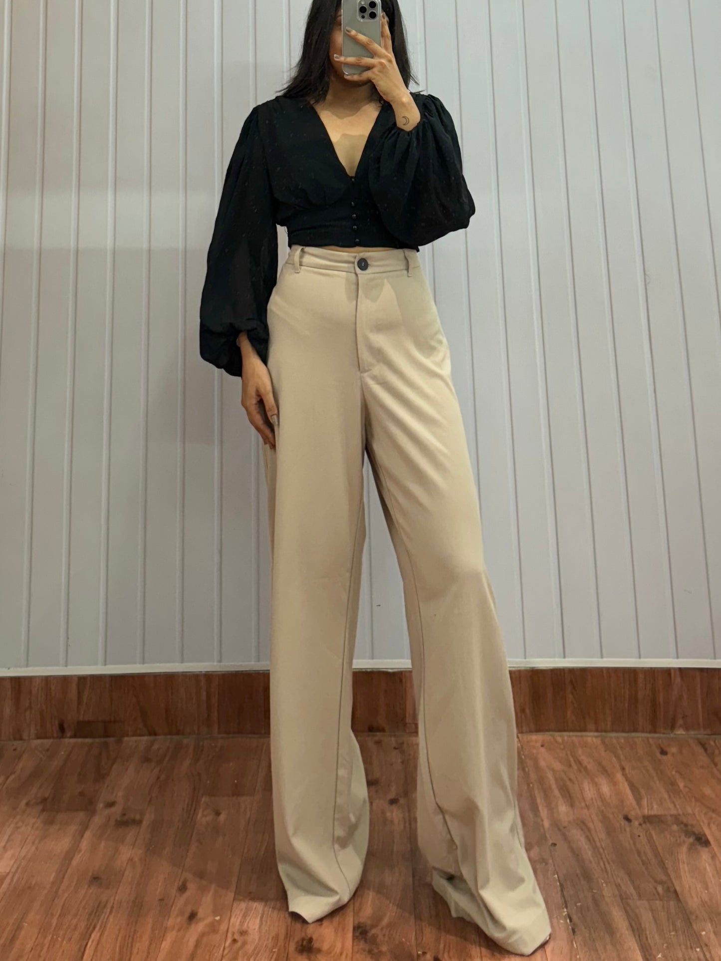 0601-32 Beige Trousers