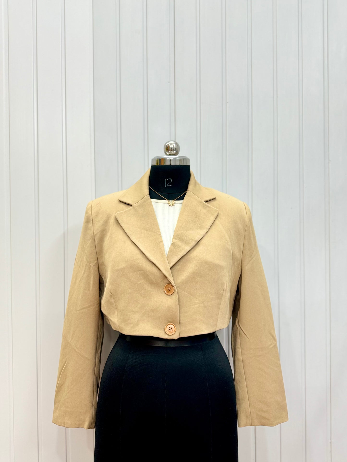 B55-Beige Blazer