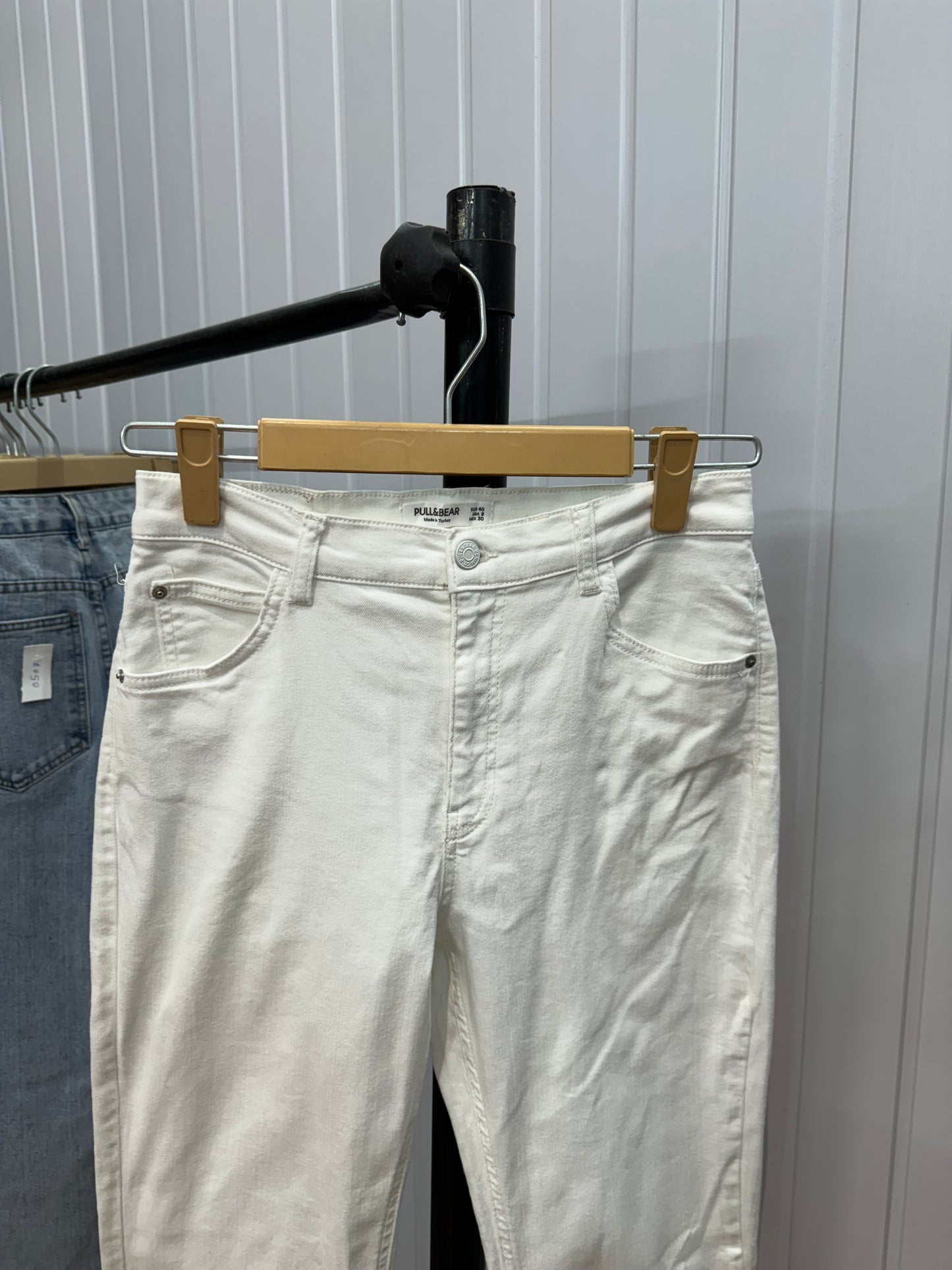 0508-28-30 White Bootcut