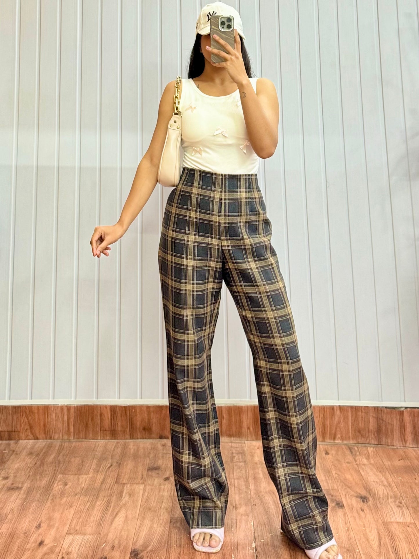 3097-30 Gingham Trousers