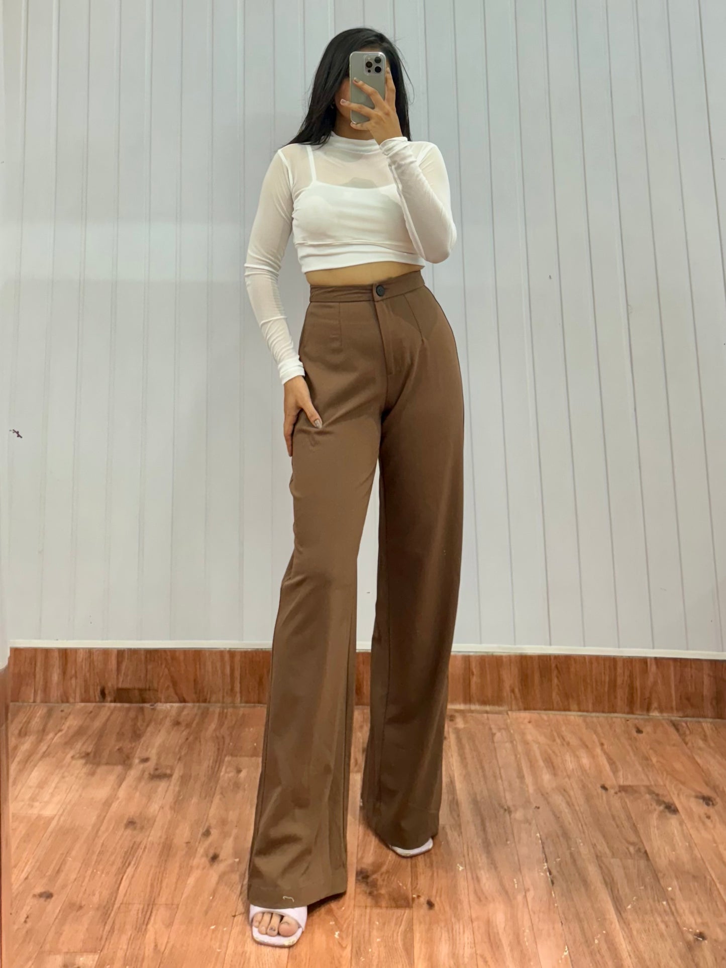 T16-24 Brown Trousers