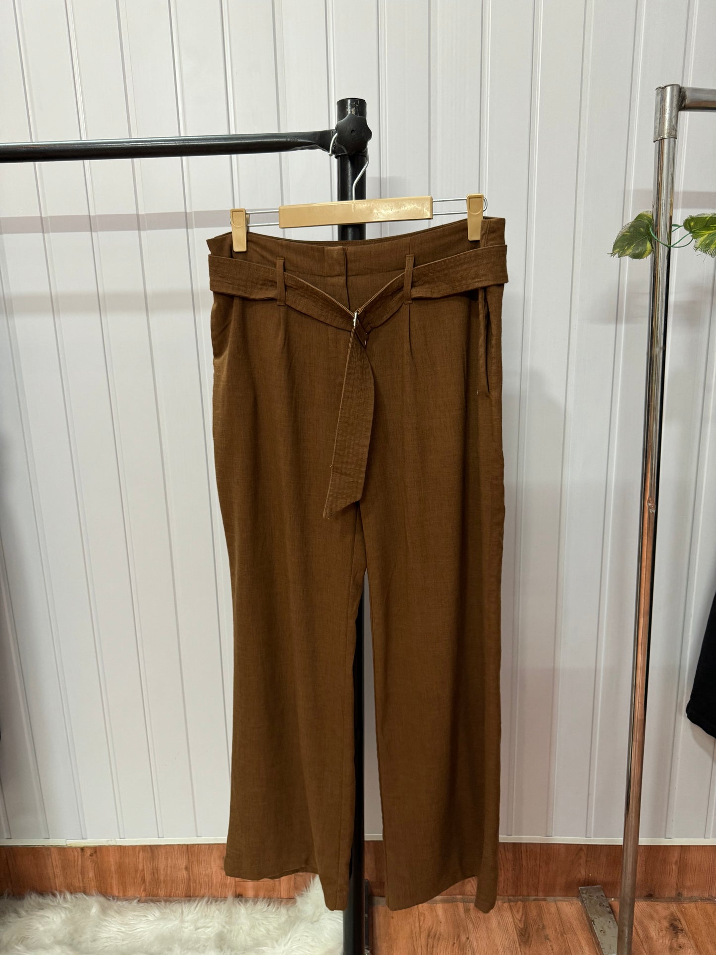 0611-34 Belted Trousers