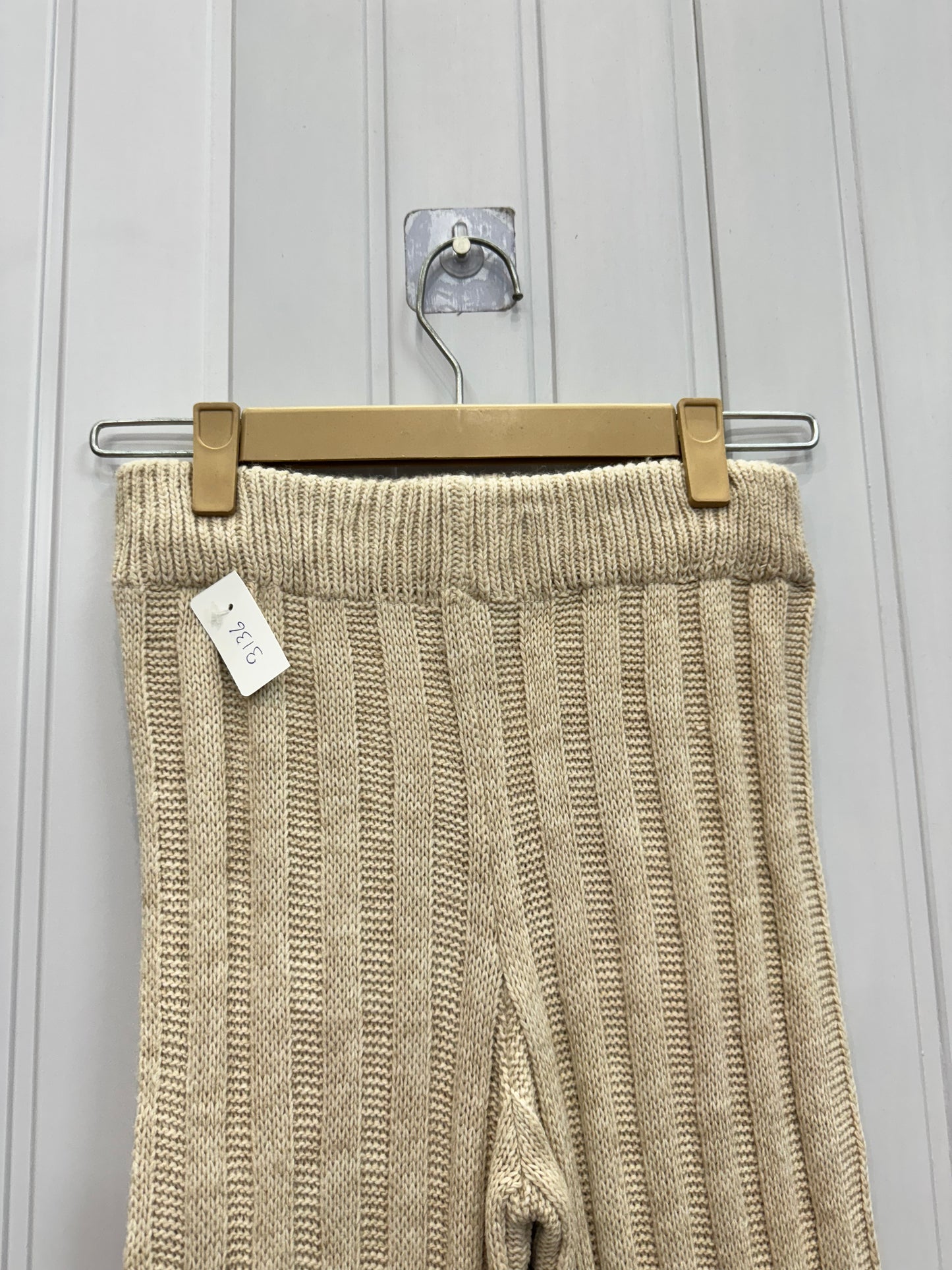 3136-26 Cream Woollen Pants