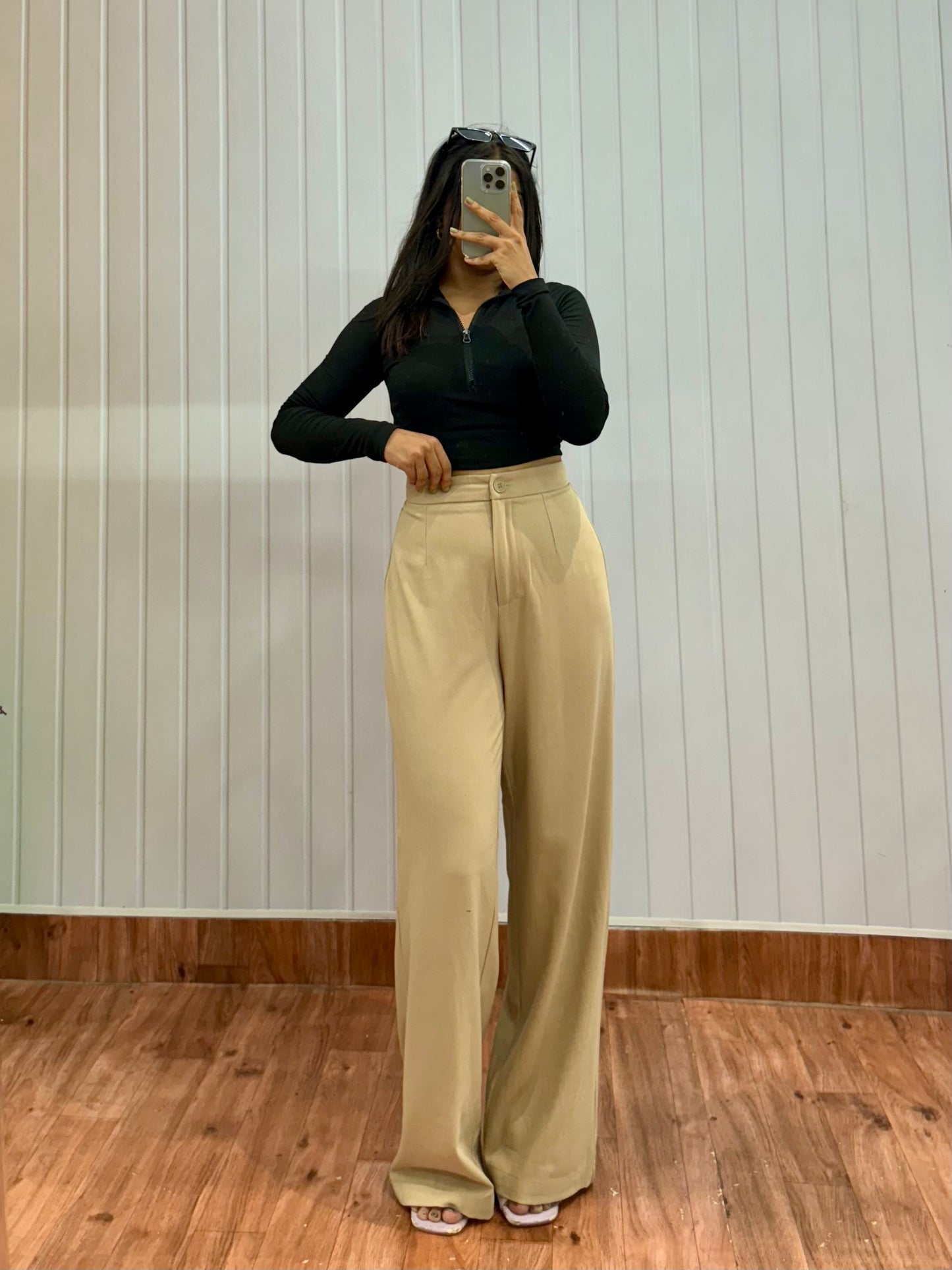 0801-28 Beige Trousers