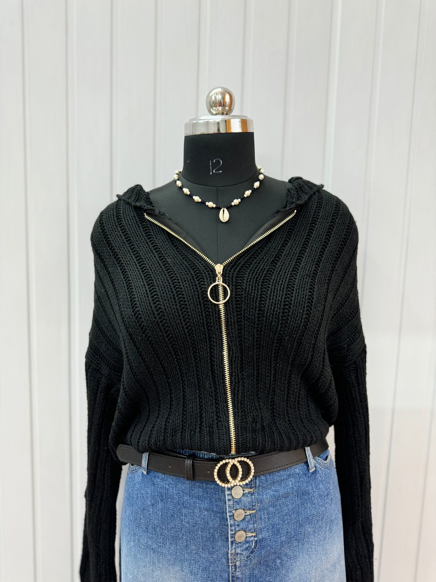 ST60-Black Zipper