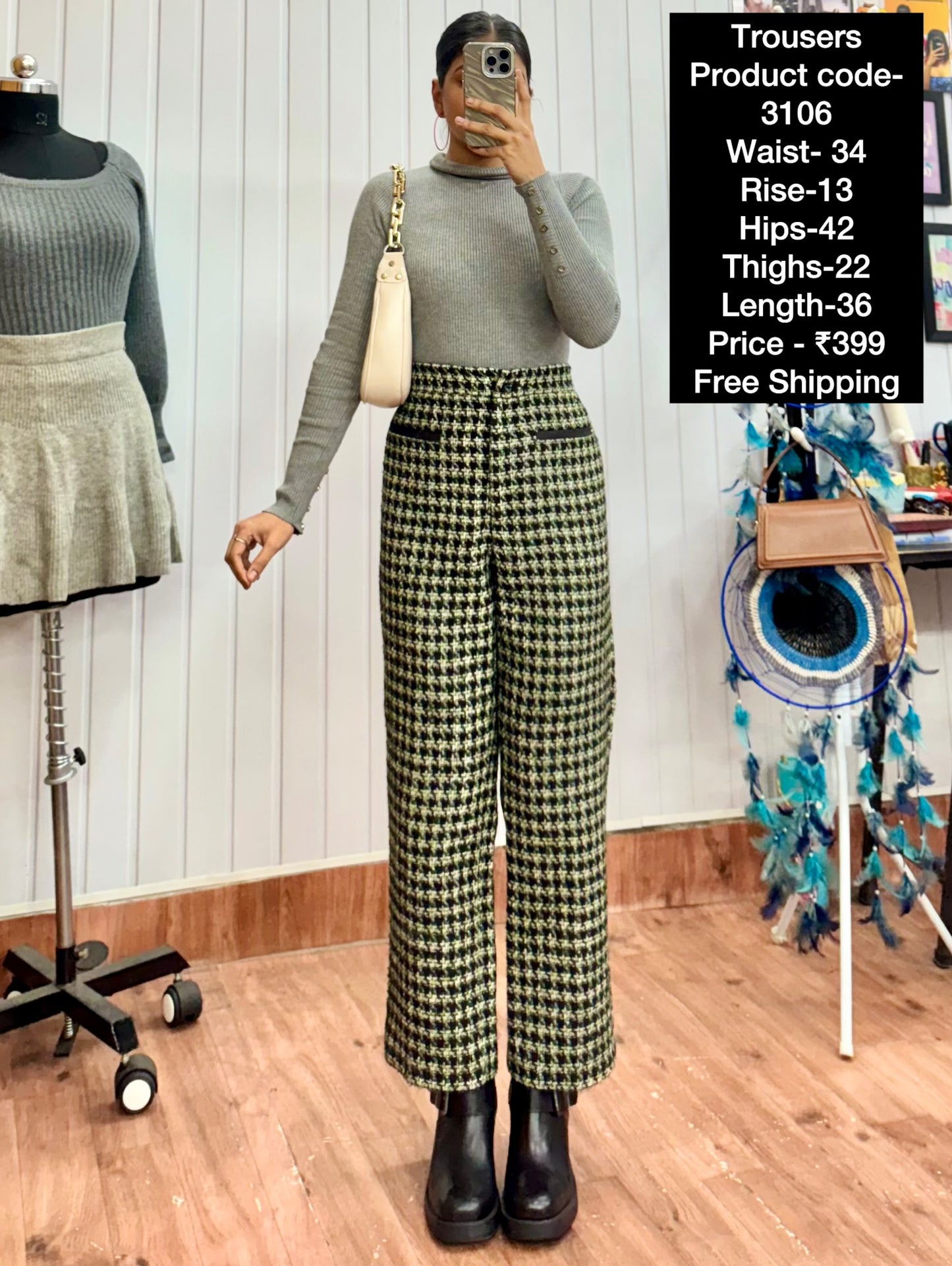 3106-34 Korean Trousers