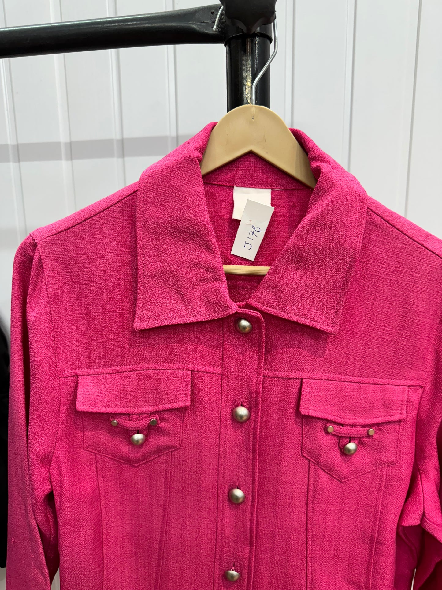 J178-Pink Shacket