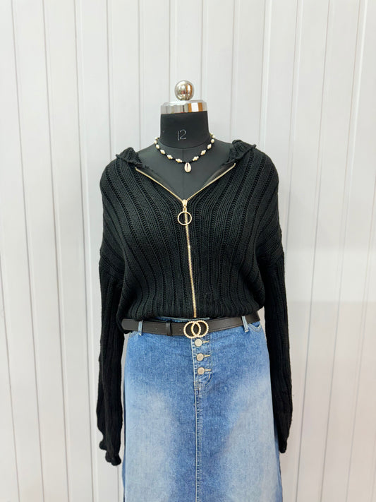 ST60-Black Zipper