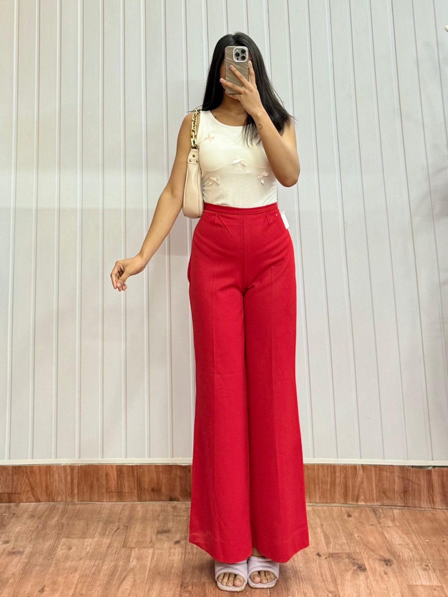 3096-28 Red Trousers