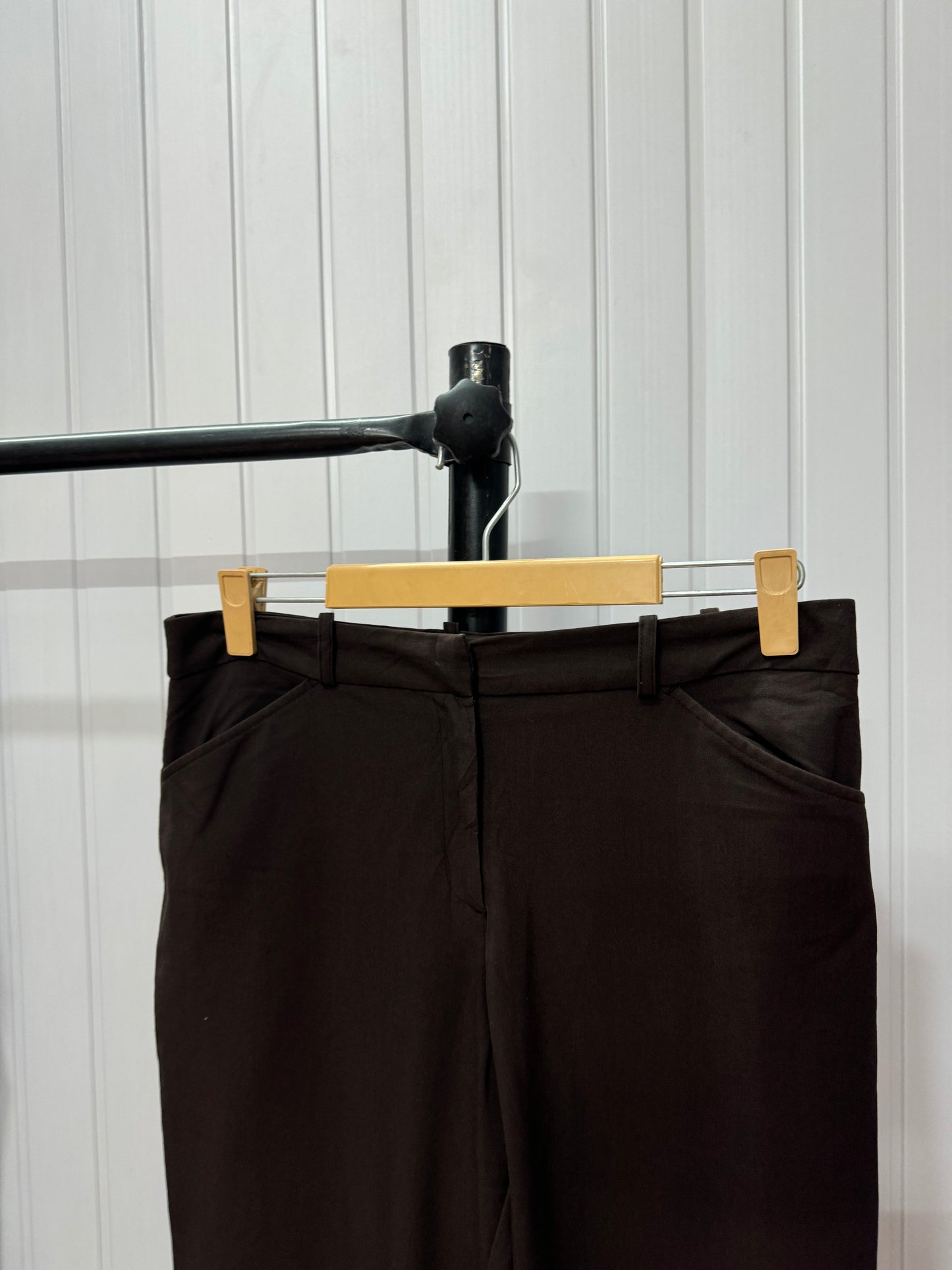 0830-34 Dark Brown Trousers