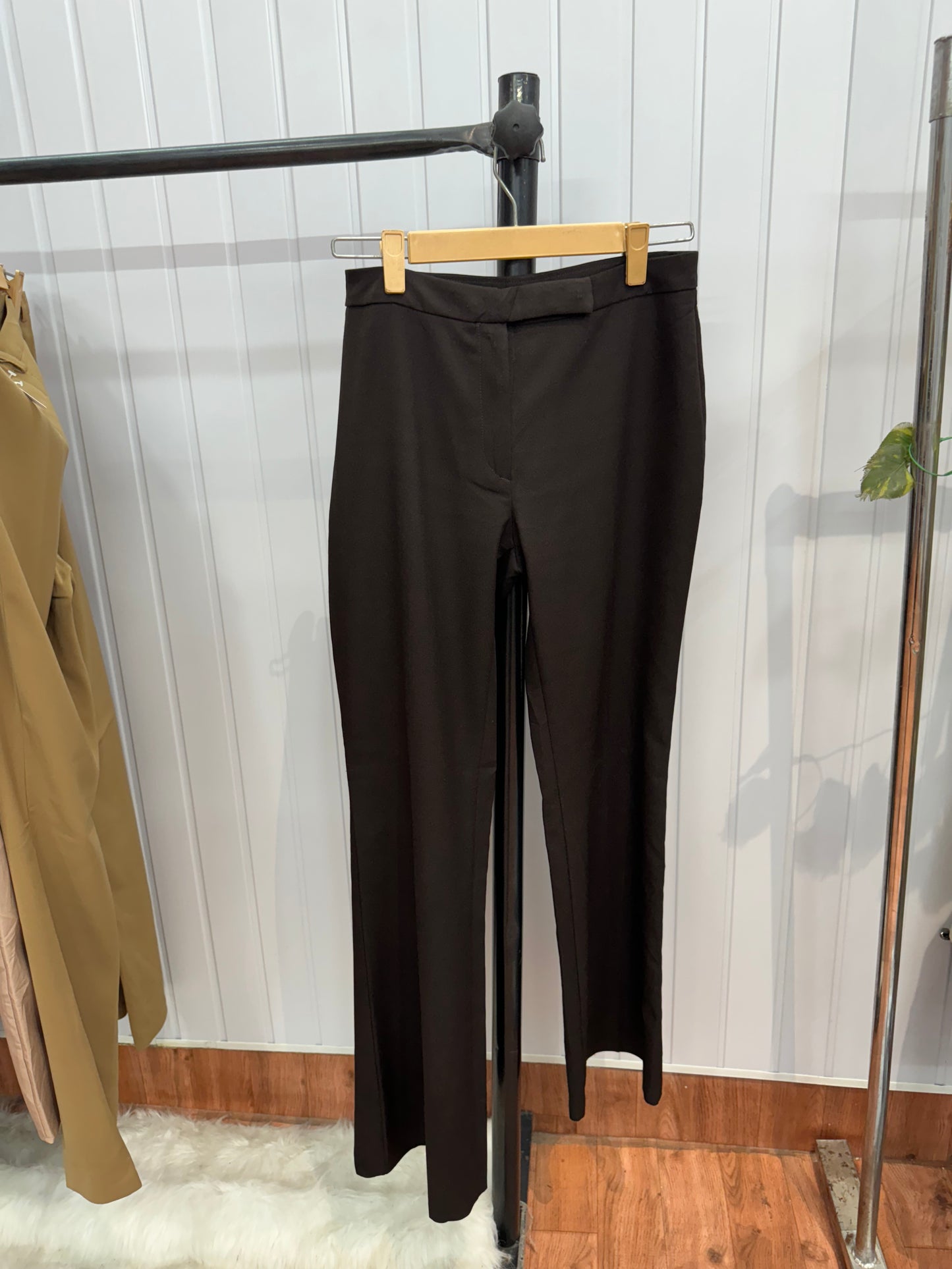 0825-30-32 Dark Brown Trousers