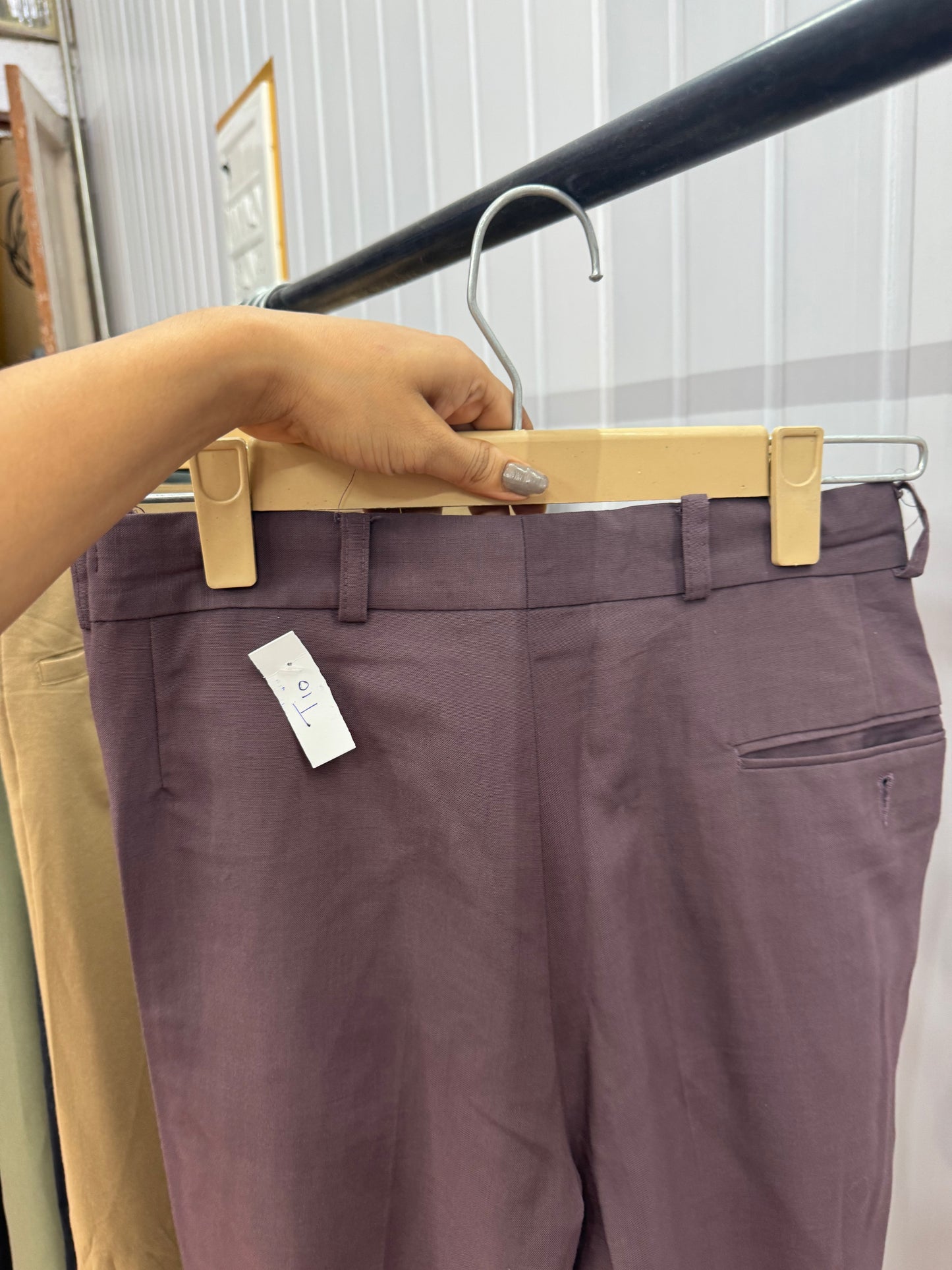 T10-28 Mauve Korean Trousers