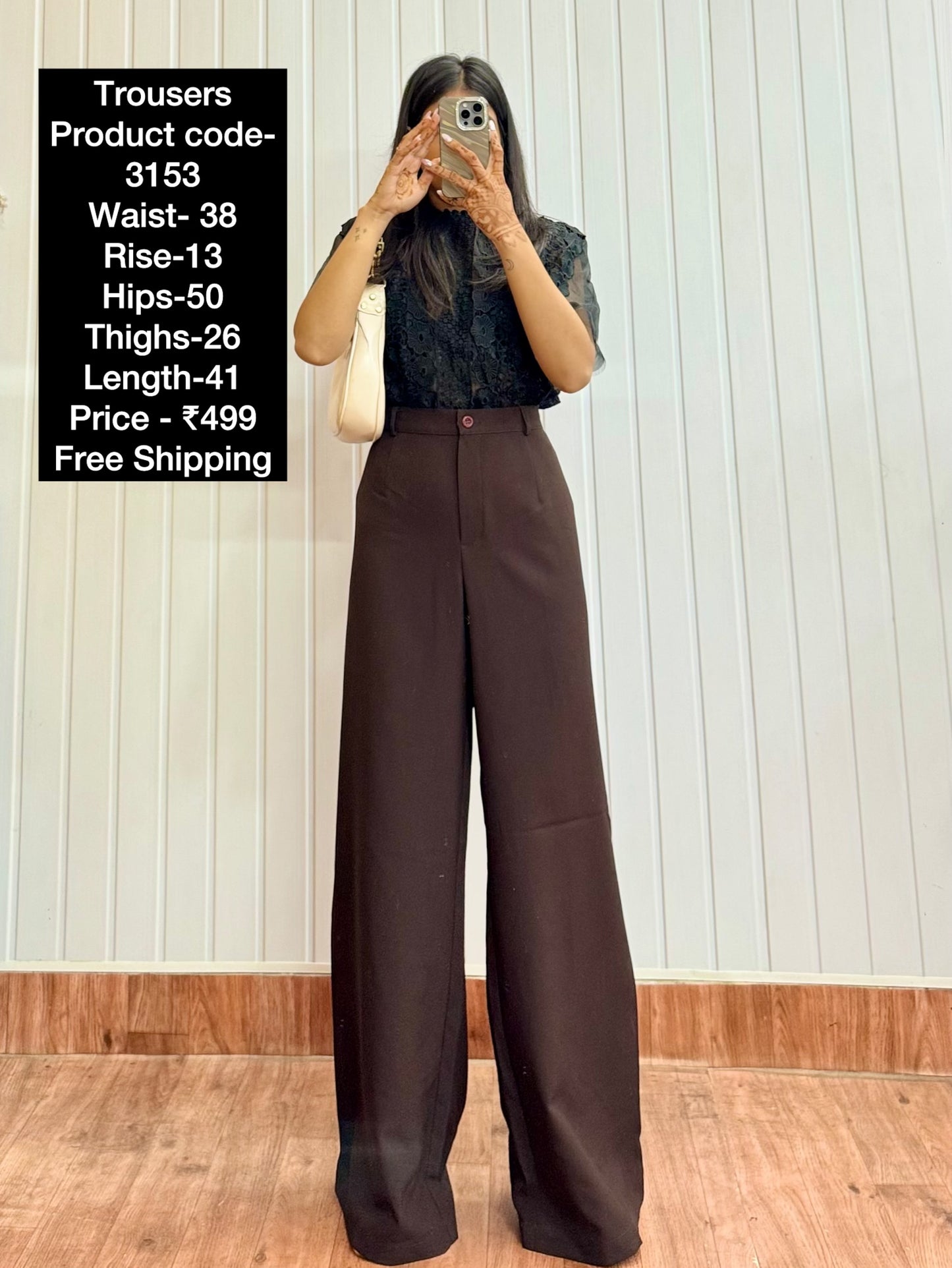 3153-38 Brown Trousers