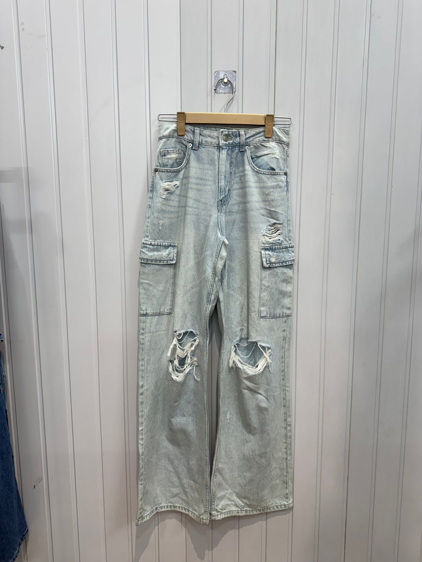 DE360-28 Cargo Baggy Jeans