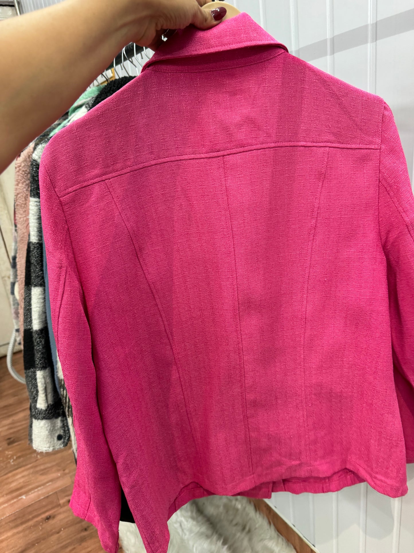 J178-Pink Shacket