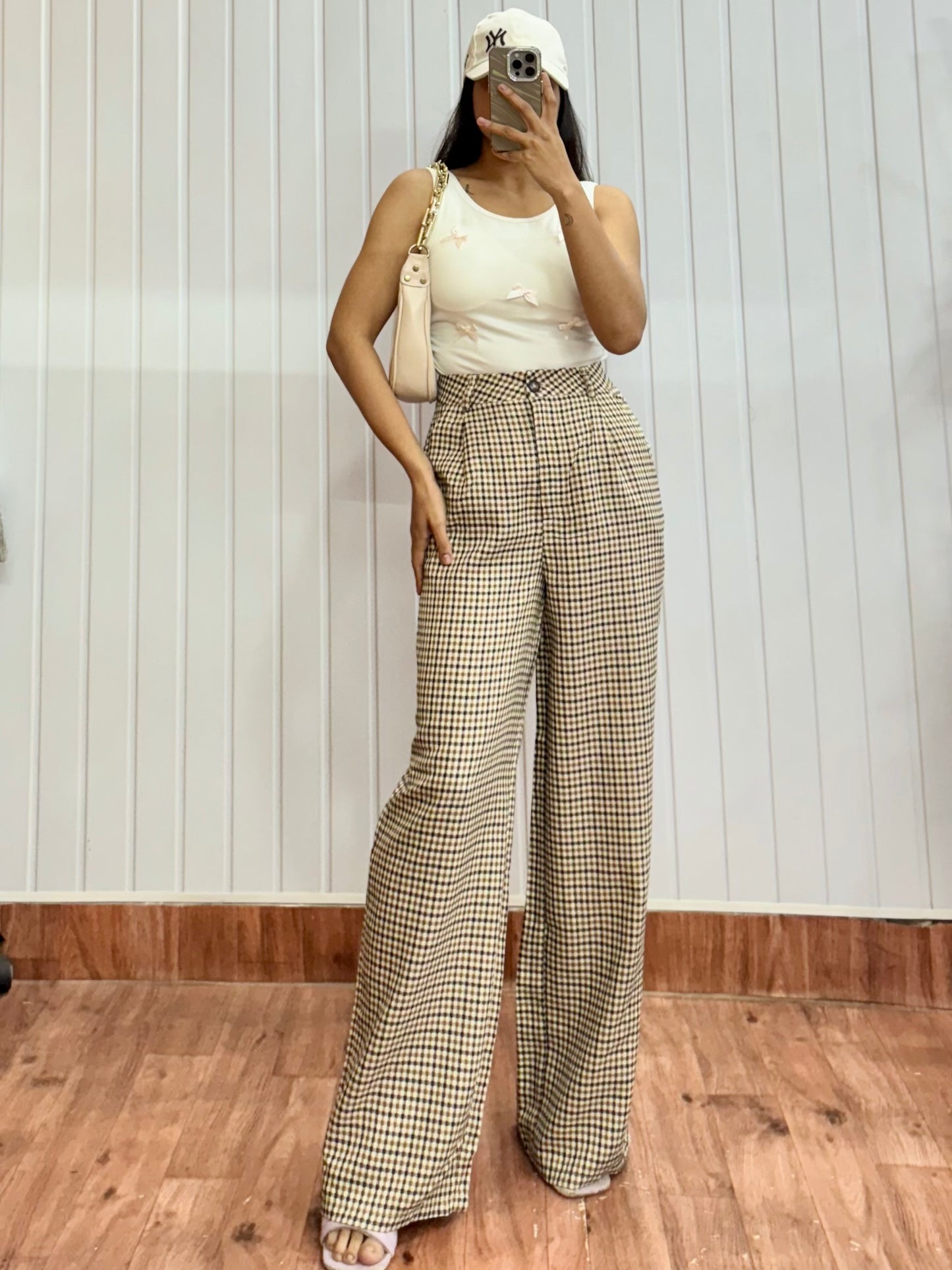 3098-26 Gingham Trousers