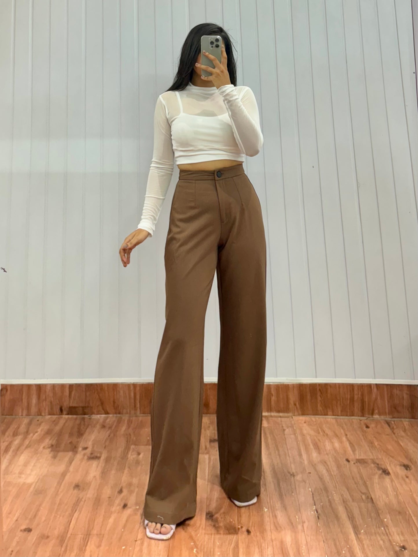 T16-24 Brown Trousers