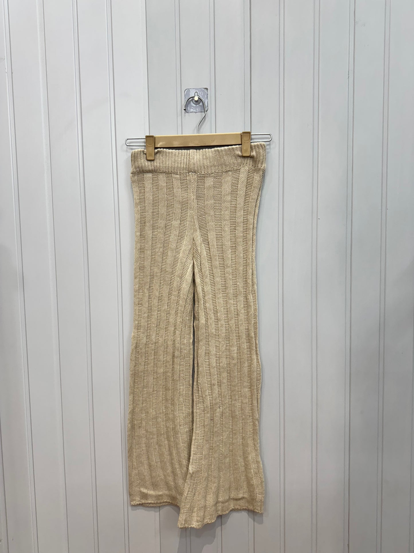 3136-26 Cream Woollen Pants