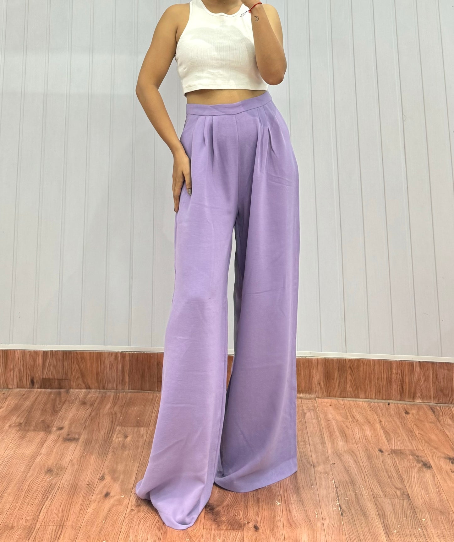 1505-28 Lavender Flare Pants