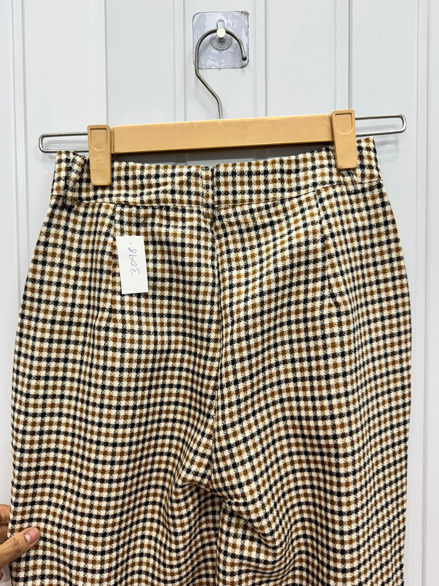 3098-26 Gingham Trousers