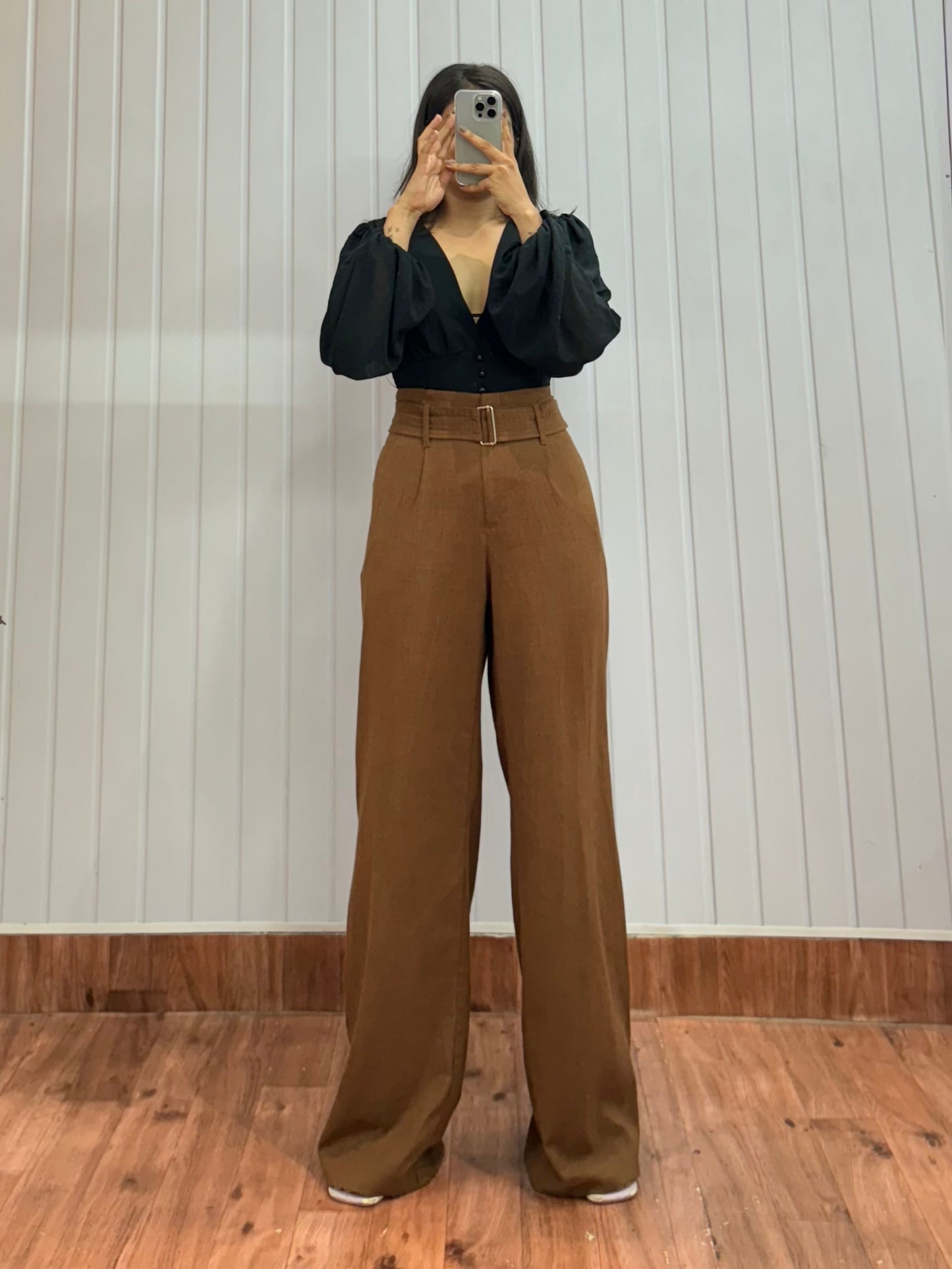 0611-34 Belted Trousers