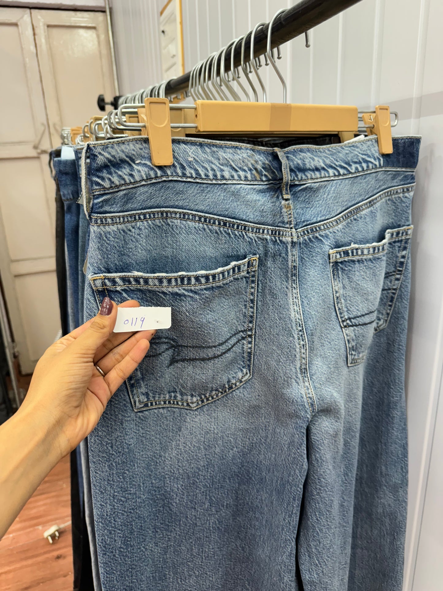 0114-34 Wideleg Jeans