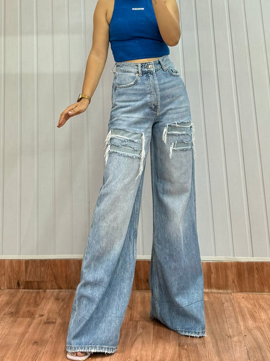 0203-26 Wideleg Jeans