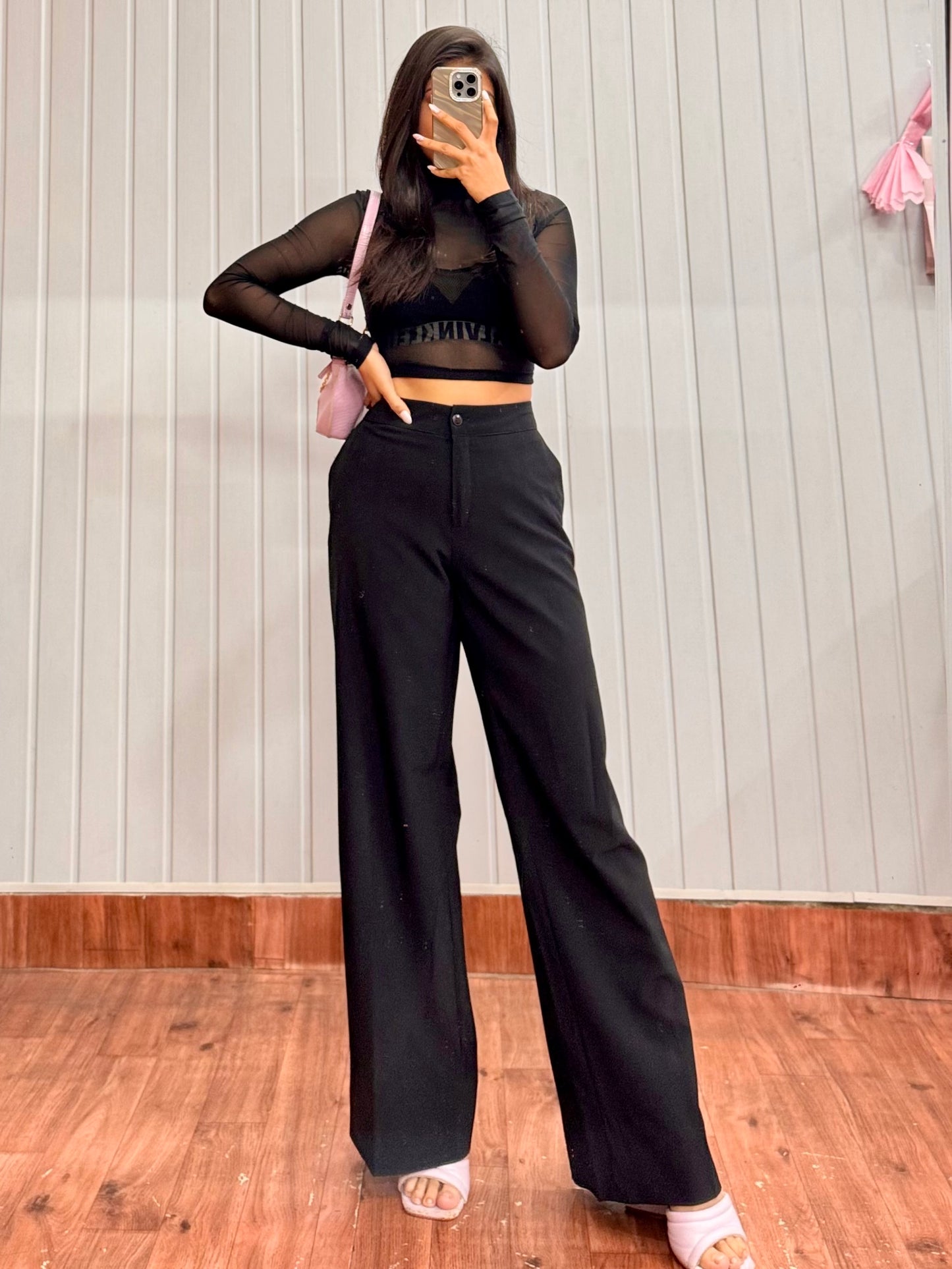 3183-32 Black Trousers