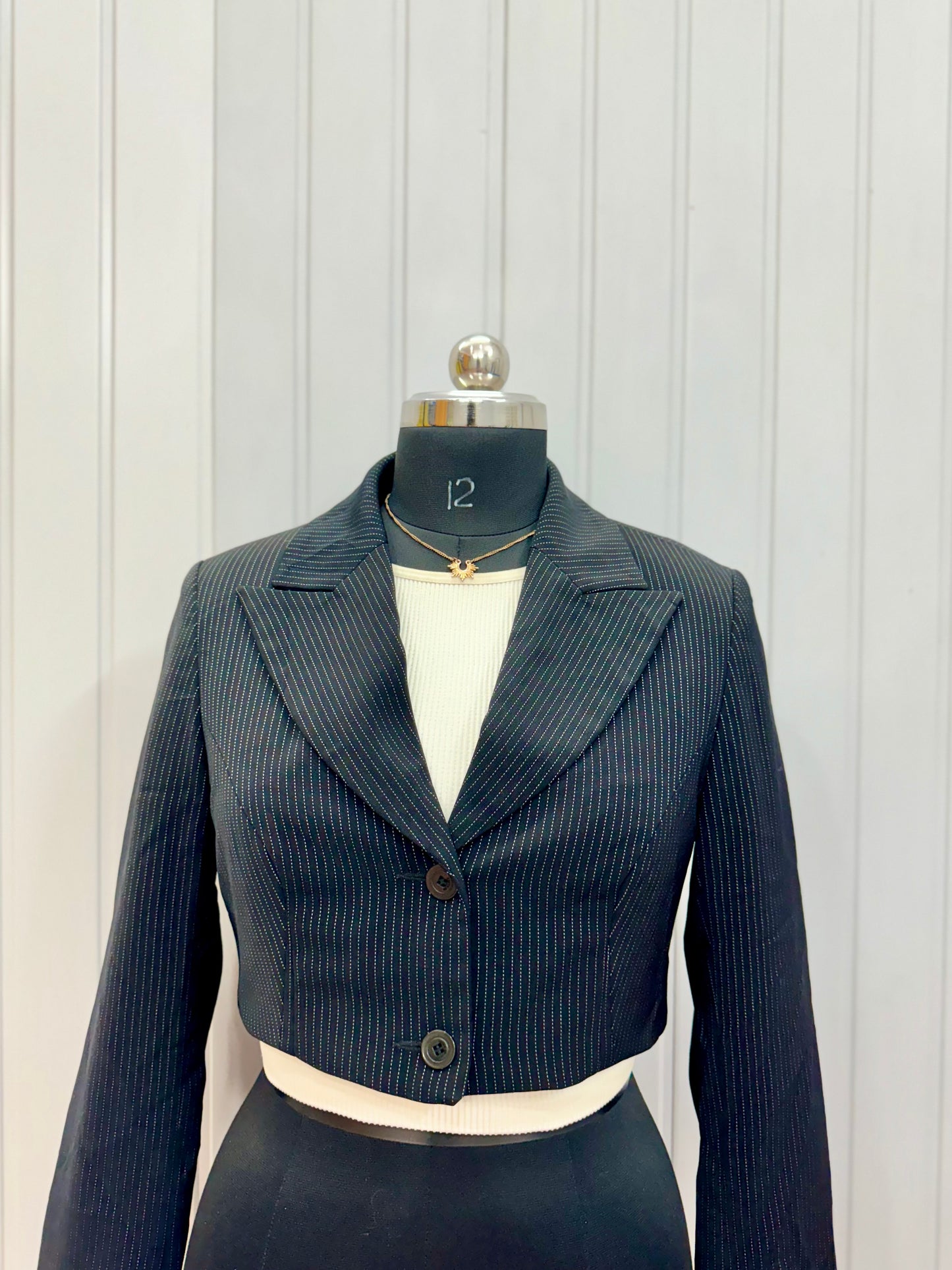 B62-Stripe Blazer