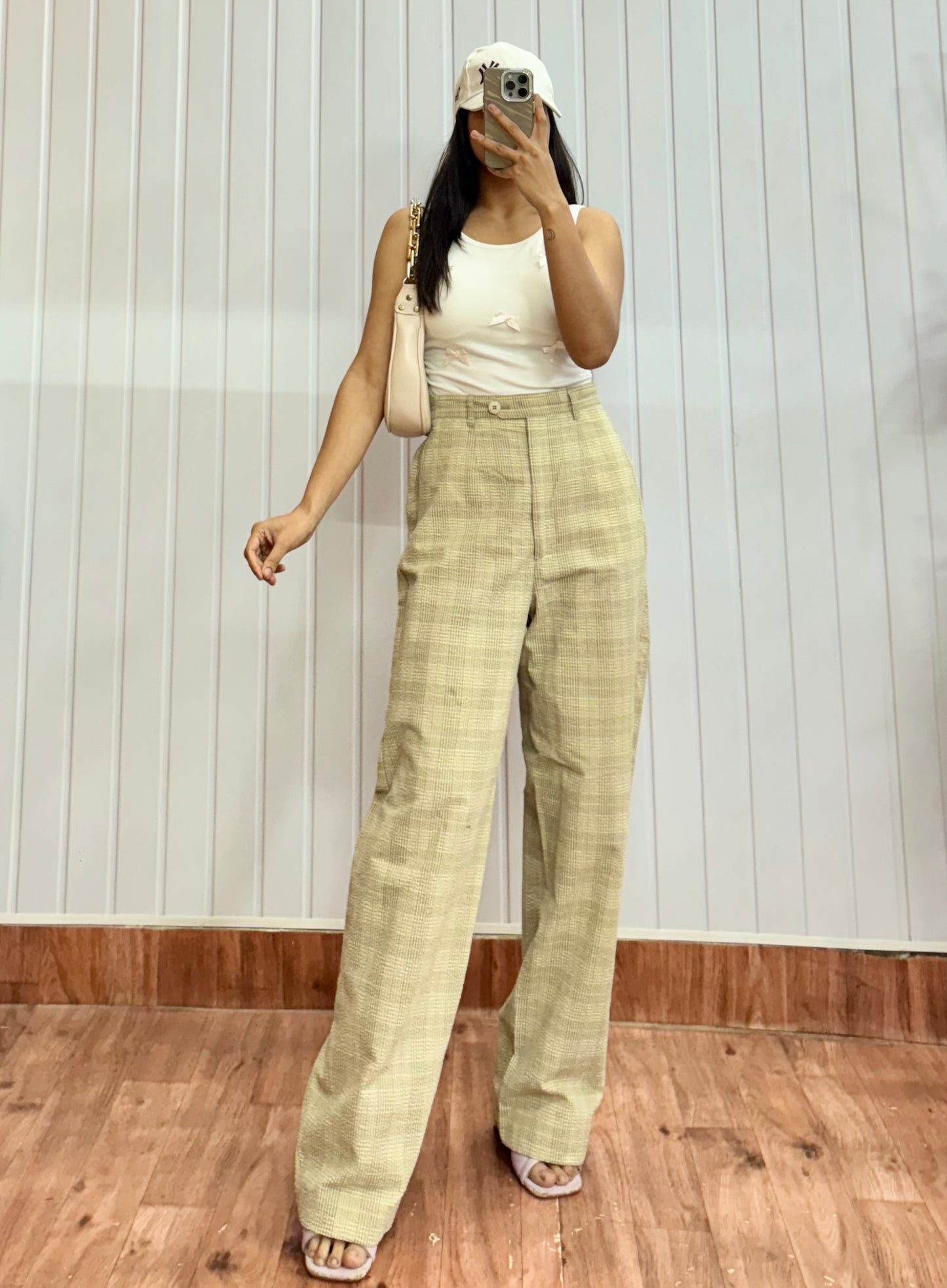 3099-26 Gingham Trousers