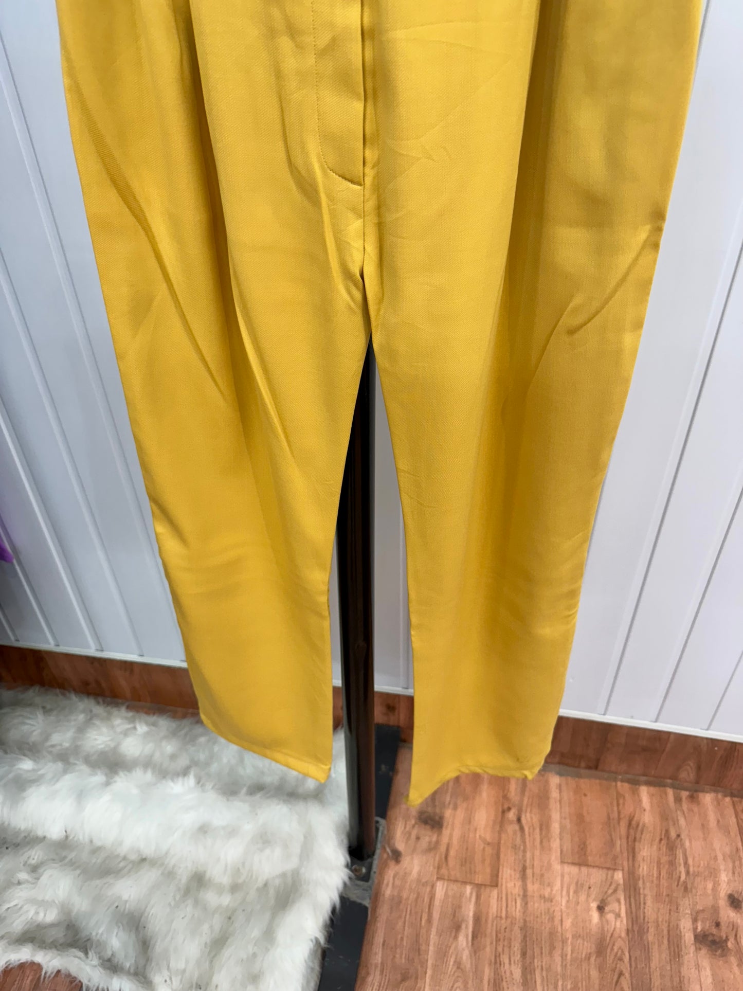 1519-26 Yellow Tapered Pants