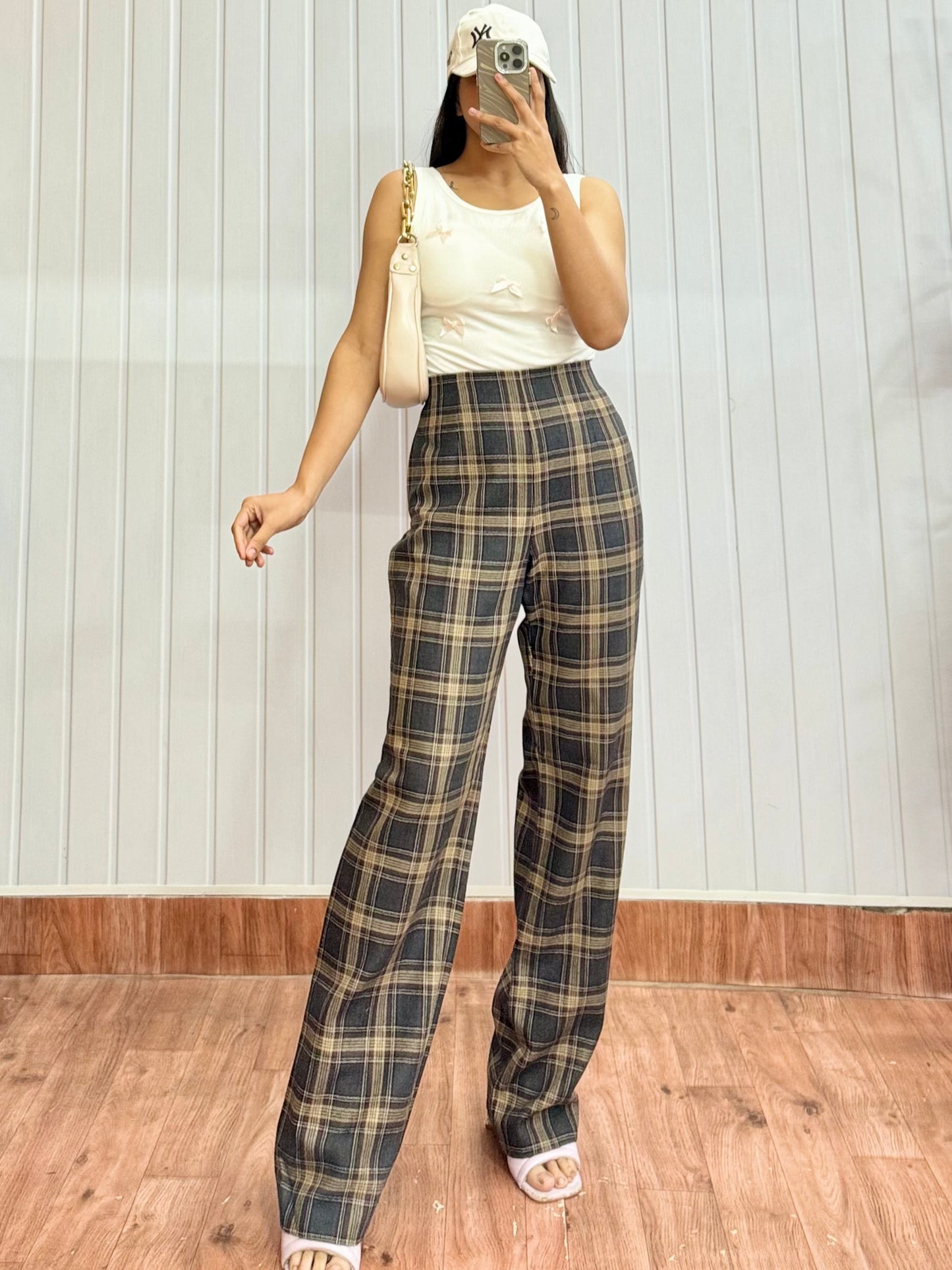 3097-30 Gingham Trousers