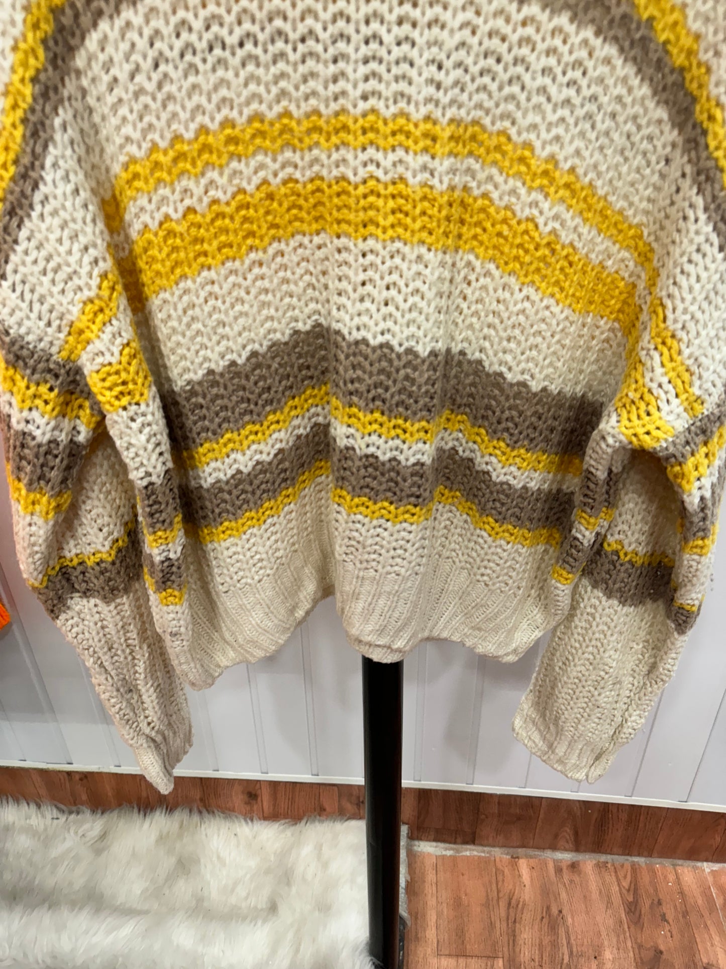 ST56-Yellow Stripe Jumper