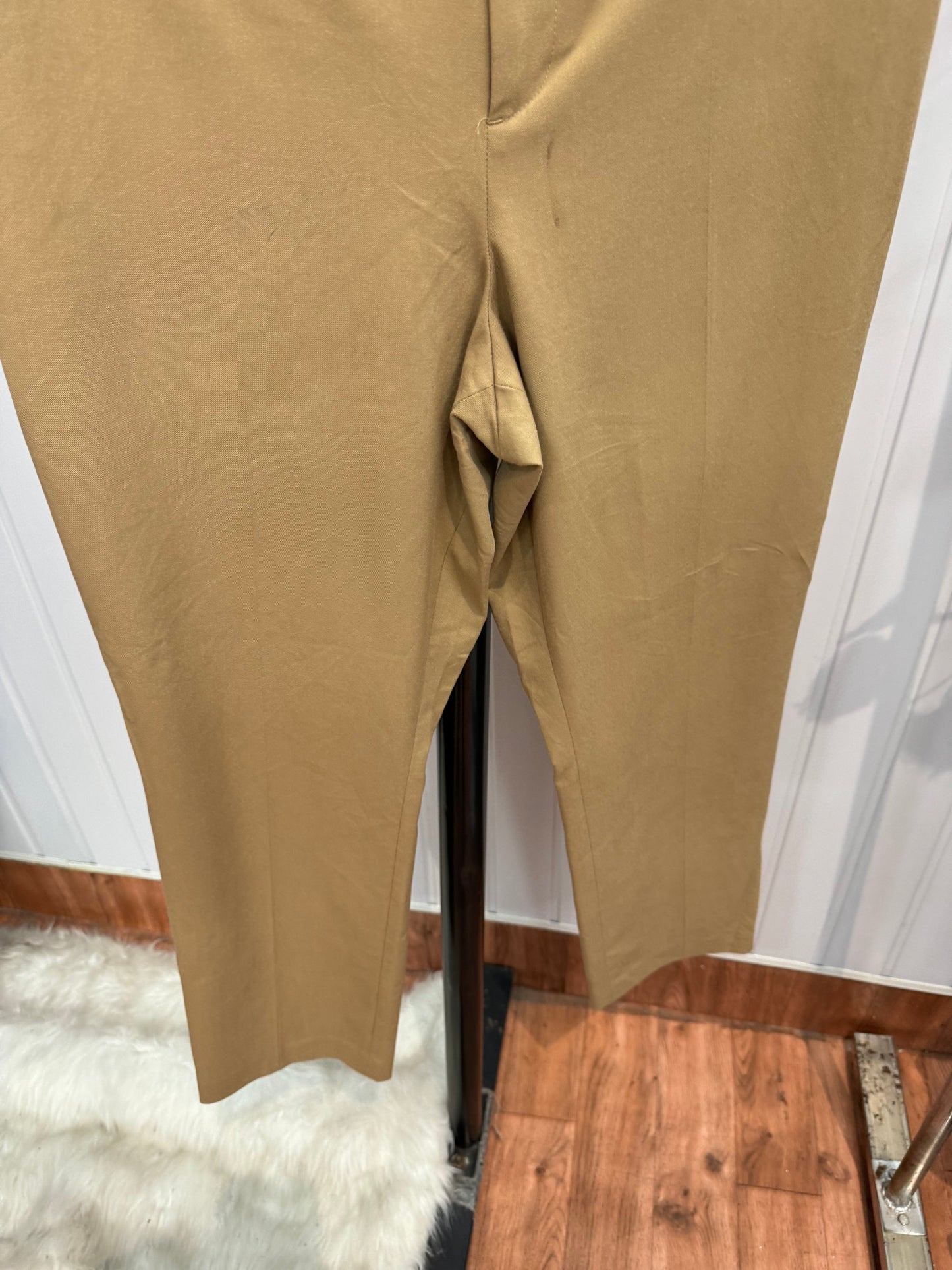 0815-32 Beige Tapered Trousers