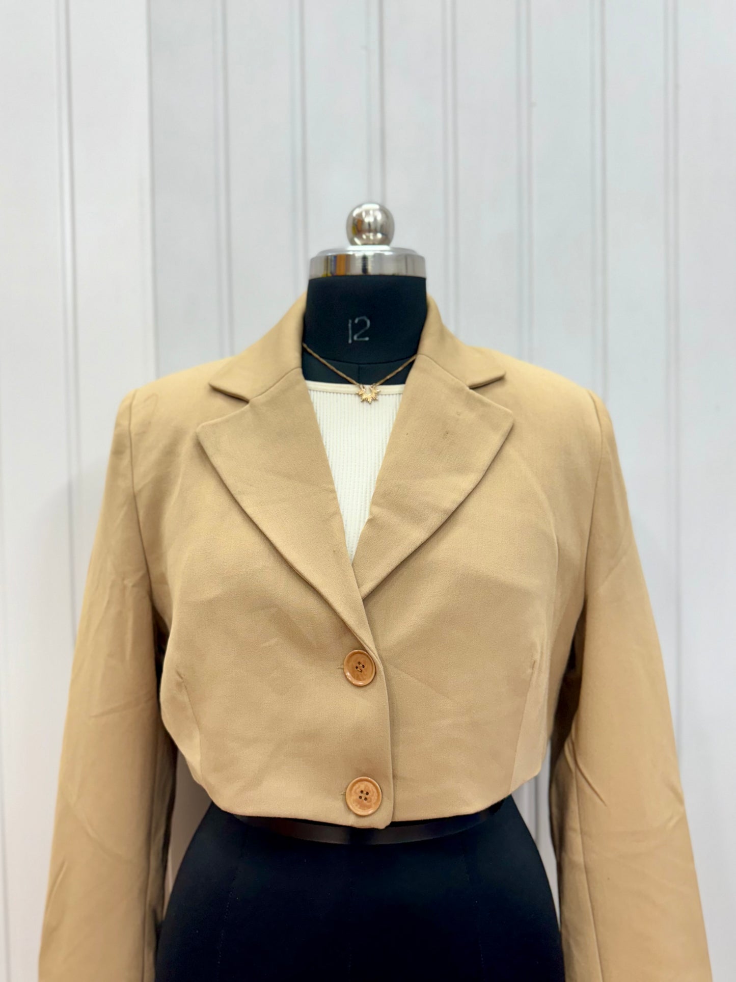 B55-Beige Blazer