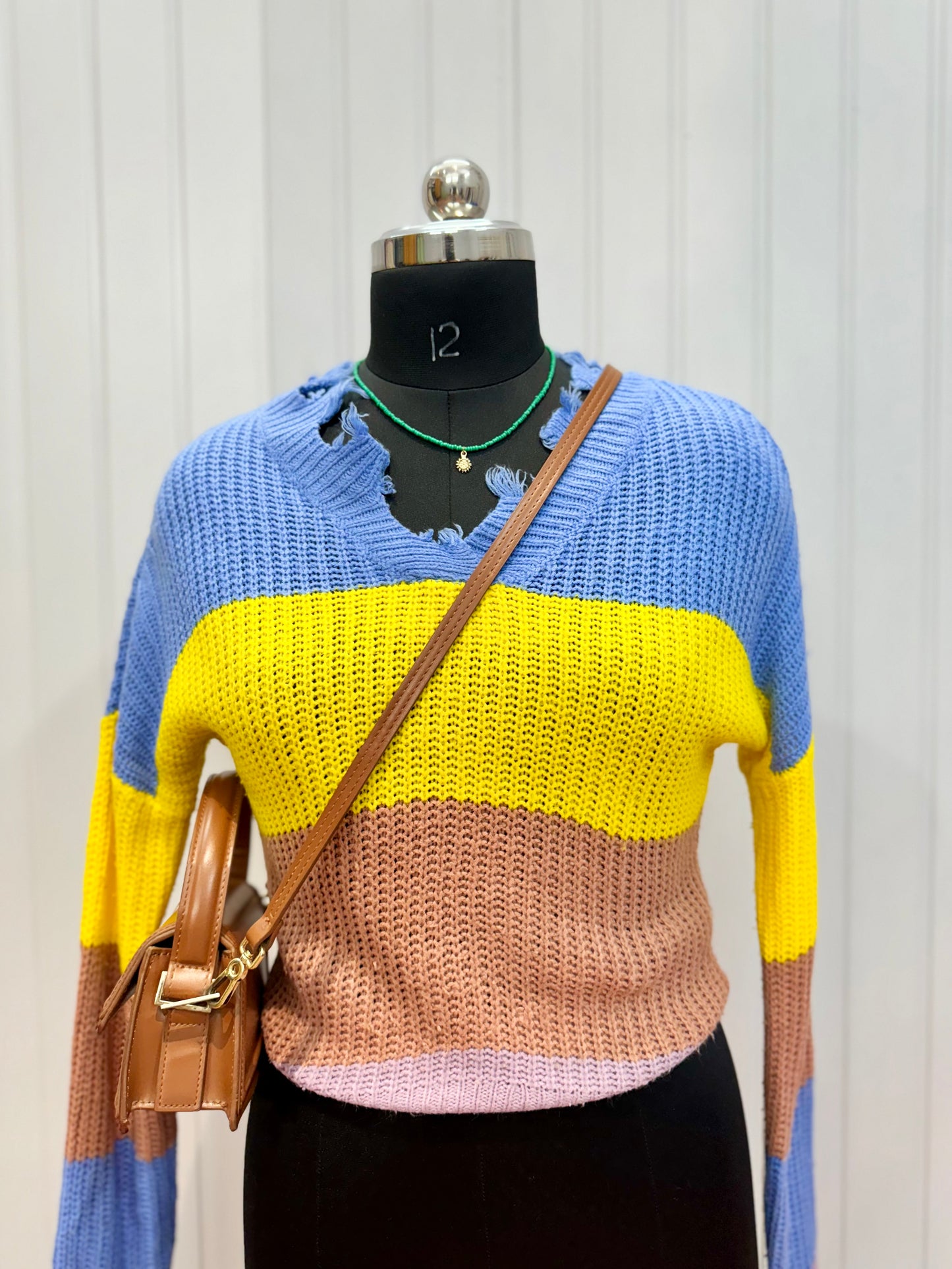 ST03-Colourful pullover