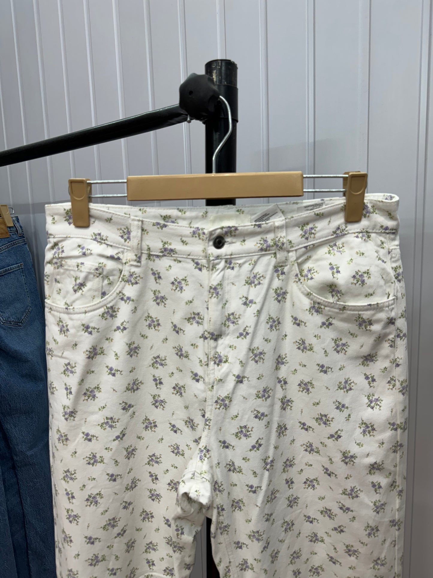 0501-34 Floral Denim