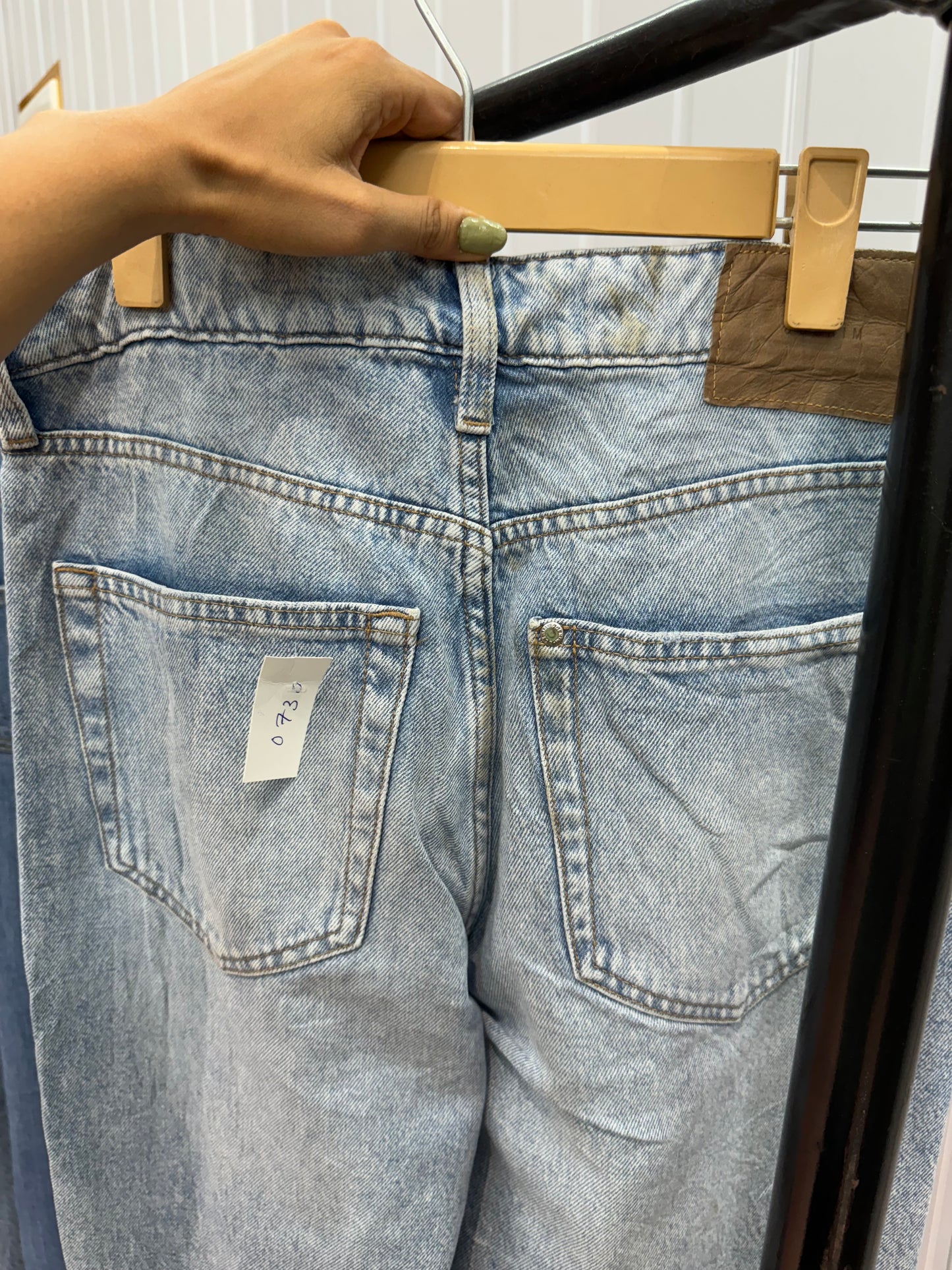 0730-28 Wideleg jeans