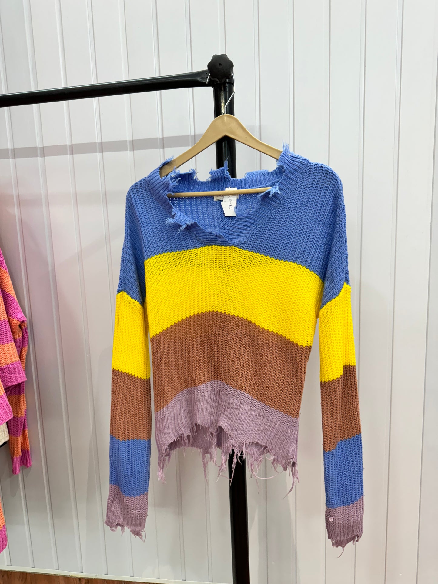 ST03-Colourful pullover