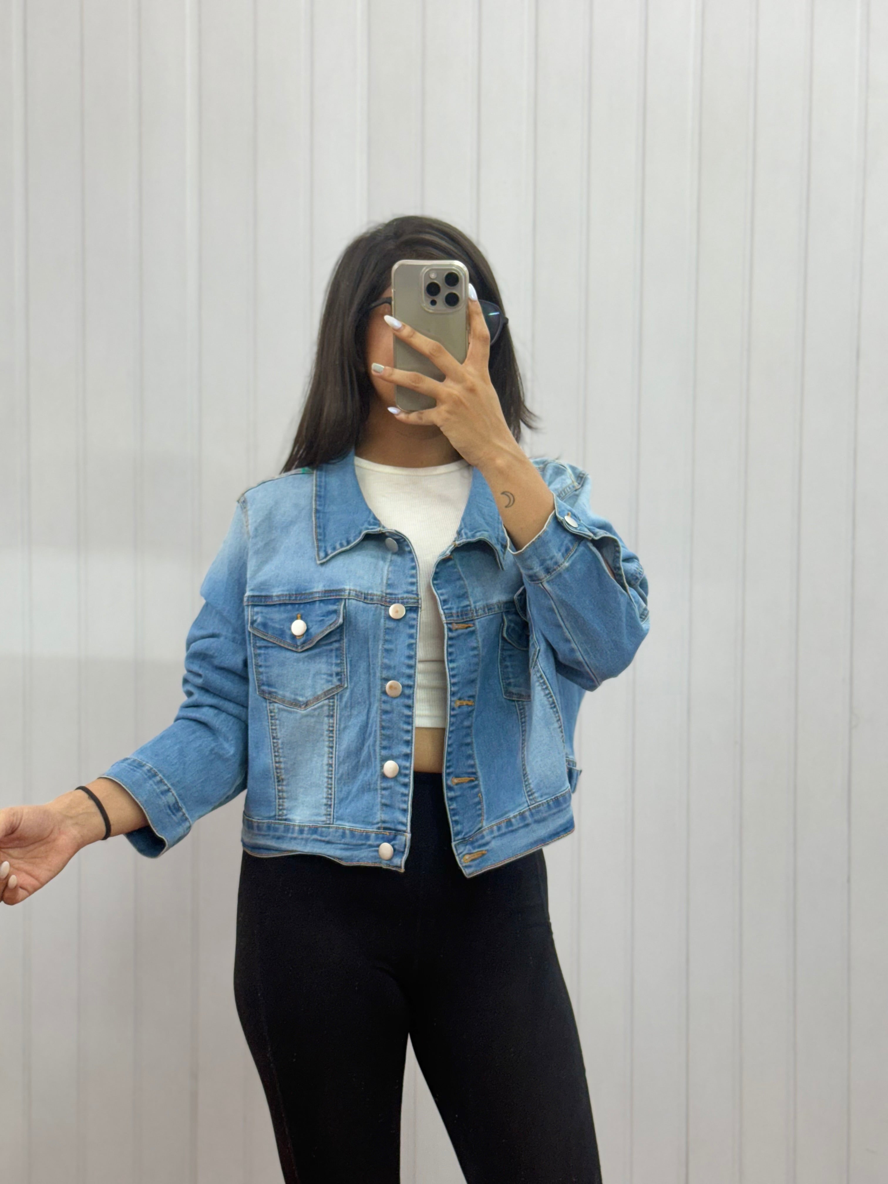 J33 Baggy Denim Jacket