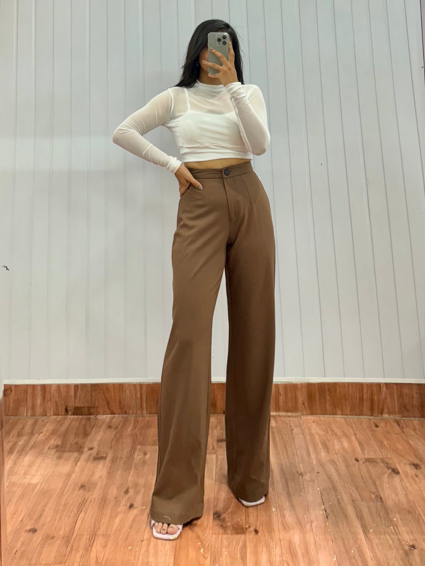 T16-24 Brown Trousers